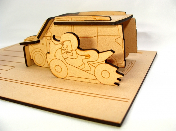 ゴマひげ板車　１号（ごまひげいたしゃ　いちごう）